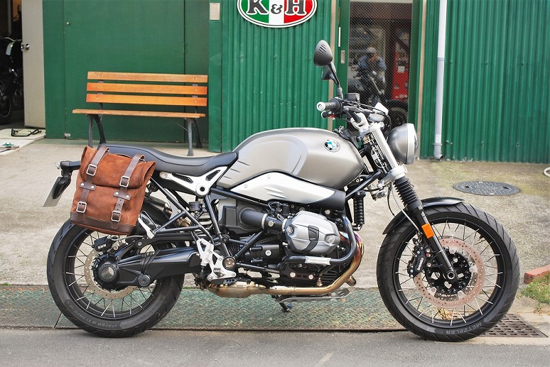 ●BMW R nineT R9T R nineT スクランブラーレーサーアーバン G/S オートバイ サドルバッグサポートラック カスタムパ