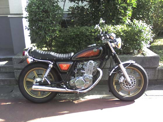 YAMAHA SR400 500 タックロールシート