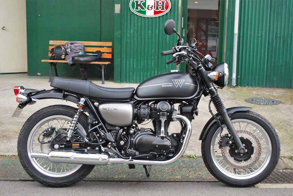 kawasaki W800 純正シート-