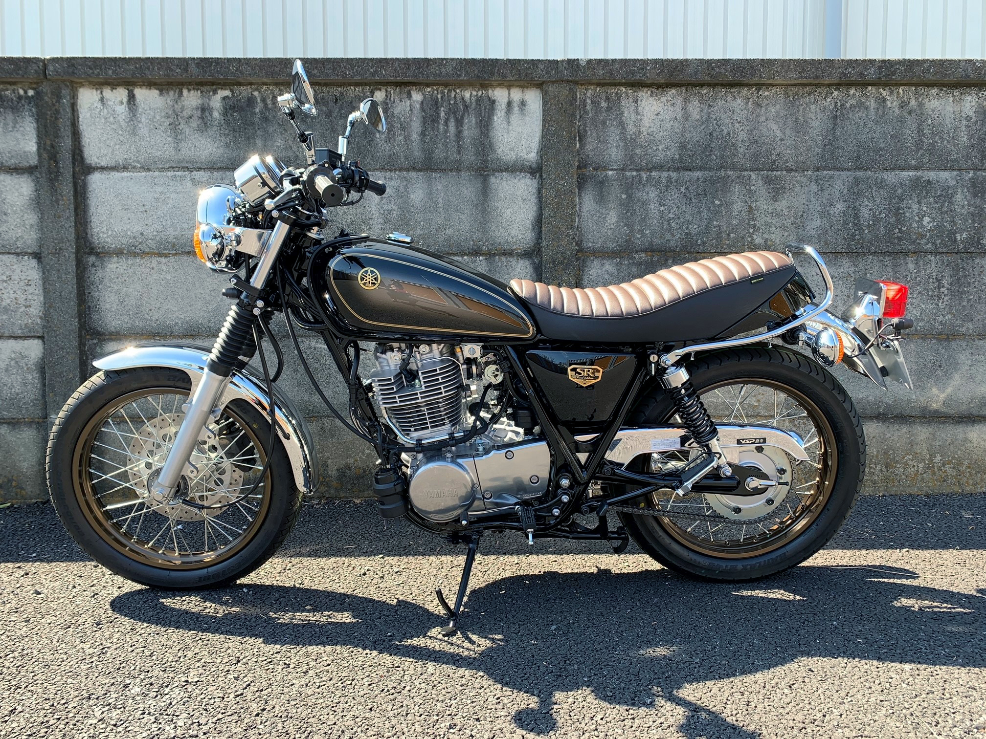 SR400 ファイナルエディション シート - シート