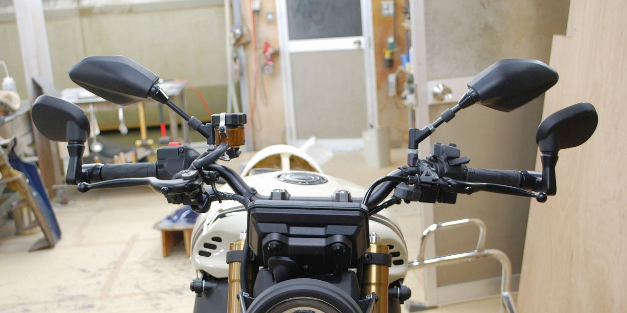 XSR900(2022~) 純正ミラー YAMAHA純正 BOLT R 純正ミラー のパーツレビュー | XSR900